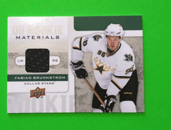 2008-09 Upper Deck UD Rookie Materials Fabian Brunnstrom #RM-FB Stars